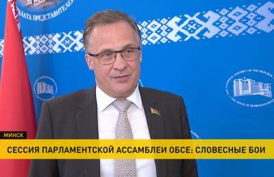 Андрей Савиных - Конфронтации в ОБСЕ: последняя сессия была практически сорвана из-за белорусского вопроса - ont.by - Белоруссия