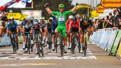 Тадей Погачар - Британец Кавендиш стал победителем 10-го этапа "Тур де Франс" - vesti.ru - Англия - Бельгия - Франция - Словения - Эмираты