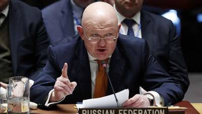 Василий Небензя - Небензя призвал страны присоединяться к группе друзей в защиту Устава ООН - iz.ru - Россия - Израиль - Нью-Йорк