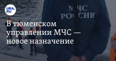 В тюменском управлении МЧС — новое назначение - ura.news - Россия - Тюмень - Тюменская обл. - Уральск