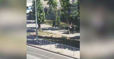 Опубликовано видео задержания захватчика заложников в Тюмени - reendex.ru - Тюмень
