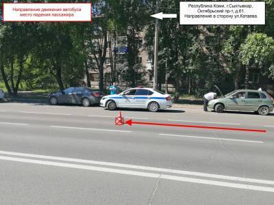 В Сыктывкаре в результате экстренного торможения в автобусе пострадала пассажирка - komiinform.ru - респ. Коми - Сыктывкар