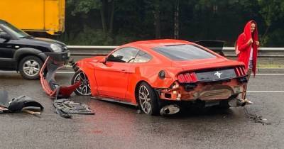 Ford - Шиканул в день рождения. Киевлянин взял напрокат дорогой спорткар и разбил его в хлам (видео) - focus.ua - Украина - Киев