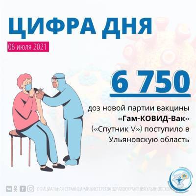 В Ульяновскую область поступила новая партия вакцины «Спутник V» - ulpravda.ru - Ульяновская