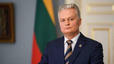 Владимир Зеленский - Гитанас Науседа - НАТО и ЕС обязаны предоставить Украине четкие перспективы относительно членства - Науседа - lenta.ua - Украина - Литва - Вильнюс