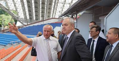 Николай Шерстнев - Игорь Сергеенко - Витебск готов к проведению "Славянского базара" - Игорь Сергеенко - grodnonews.by - Белоруссия - Витебск