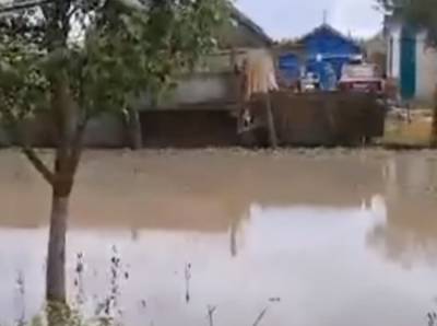Украинское село ушло под воду, люди живут как в Венеции: кадры катастрофы - politeka.net - Украина - Херсон