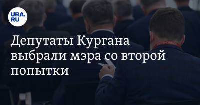 Андрей Потапов - Депутаты Кургана выбрали мэра со второй попытки - ura.news - Курган