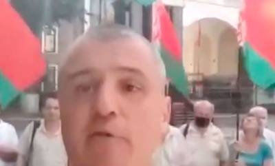 В Киеве сторонники Лукашенко устроили потасовку - lenta.ua - Россия - Украина - Киев - Белоруссия - Посольство
