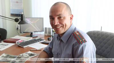 РЕПОРТАЖ: Полвека службы в ГАИ на двоих: как отец и сын выбрали одну профессию и преуспели в ней - belta.by - Белоруссия - Могилевская обл.