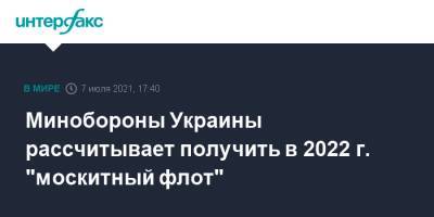 Андрей Таран - Минобороны Украины рассчитывает получить в 2022 г. "москитный флот" - interfax.ru - Москва - США - Украина - Англия - Вильнюс