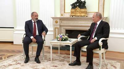 Владимир Путин - Никола Пашинян - Путин заявил о доверии народа Армении Пашиняну - tvc.ru - Россия - Армения