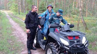 В Лидском районе спасатели отыскали потерявшуюся в лесу пенсионерку с помощью квадрокоптера - grodnonews.by - Белоруссия - район Лидский
