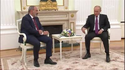 Владимир Путин - Никол Пашинян - Никола Пашинян - Пашинян поблагодарил Путина за доставку вакцины "Спутник V" в Армению - piter.tv - Россия - Армения