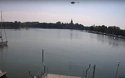 Появилось видео падения вертолета в Польше - korrespondent.net - Украина - Польша