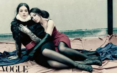Моника Беллуччи - Дева Кассель - Пользователи в Сети раскритиковали Vogue из-за фото Моники Беллуччи с дочкой - sharij.net - Италия