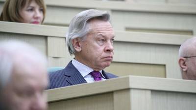 Владимир Зеленский - Алексей Пушков - Александр Чалый - Пушков подтвердил слова экс-посла об отсутствии у Украины союзников - iz.ru - Россия - США - Украина - Киев - Израиль - Германия - Франция - Литва