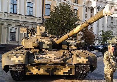 Украинскому производителю заплатили за аренду танка БМ «Оплот» ради его показа на выставке - actualnews.org - Киев - Харьков