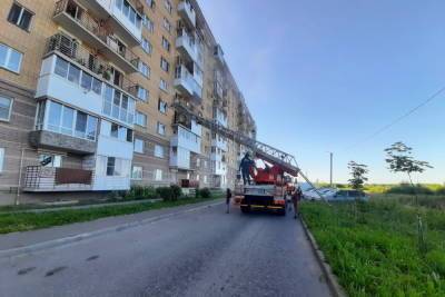 В Смоленске на Киевском шоссе горела квартира: детей из соседней квартиры эвакуировали по автолестнице - mk-smolensk.ru - Смоленск