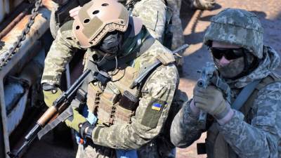 ВСУ и солдаты НАТО провели учения с симуляцией боевых действий в Донбассе - inforeactor.ru - Россия - США - Украина - Молдавия - Грузия