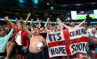 Daily Mail (Великобритания): англичане в экстазе! Команда в финале Чемпионата Европы по футболу впервые за 55 лет! - inosmi.ru - Англия - Лондон - Дания