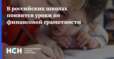 В российских школах появятся уроки по финансовой грамотности - nsn.fm - Россия
