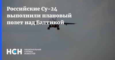 Гитанас Науседа - Педро Санчес - Российские Су-24 выполнили плановый полет над Балтикой - nsn.fm - Россия - Литва - Испания - Балтийское Море