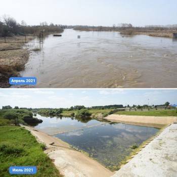 Сергей Воропанов - До критической отметки упал уровень воды в реке Вологде - vologda-poisk.ru - Вологда