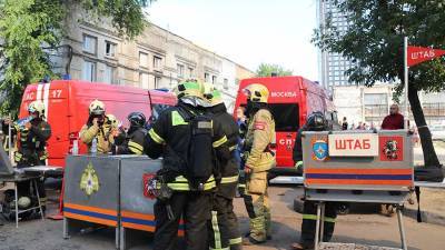 Склад загорелся на юго-востоке Москвы - iz.ru - Москва - Россия - Израиль