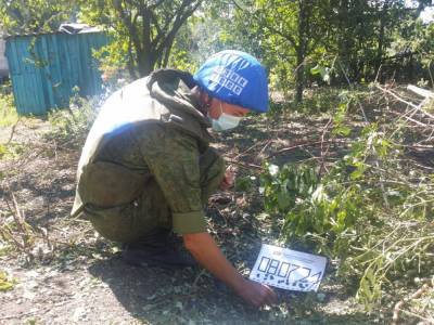 Представители ЛНР в СЦКК зафиксировали последствия обстрела Донецкого со стороны ВСУ - anna-news.info - ЛНР - Донбасс