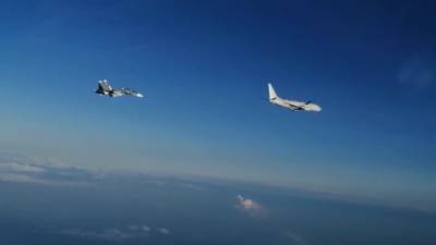 Су-30СМ сопроводили P-8A над Чёрным морем - anna-news.info - Россия - США - Черное Море