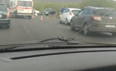 Массовая авария в Харькове, юную девушку забрала скорая: фото - kharkov.politeka.net - Украина - Харьковская обл. - Харьков