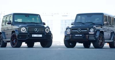 V12 против V8: Два поколения Mercedes-AMG G-Class сразились в драг-рейсинге (видео) - focus.ua - Украина