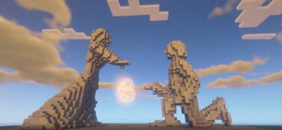Памятник семье в игре Minecraft создала школьница из Анжеро-Судженска – Учительская газета - ug.ru - Россия - Судженск - Анжеро-Судженск