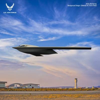 В США презентовали рендер новейшего бомбардировщика B-21 Raider (ФОТО) - enovosty.com - США - шт. Калифорния