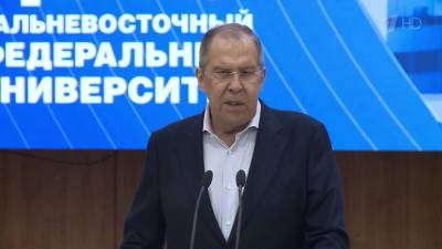 Сергей Лавров - Сергей Лавров ответил на вопросы студентов Дальневосточного федерального университета - 1tv.ru - Крым