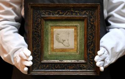 Леонардо Да-Винч - Сделанный Леонардо да Винчи набросок головы медведя продали за рекордные $12,2 млн - trend.az - Лондон