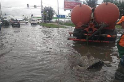 Более 3680 м воды были откачаны с улиц Красноярска после ливня - kras.mk.ru - Красноярск
