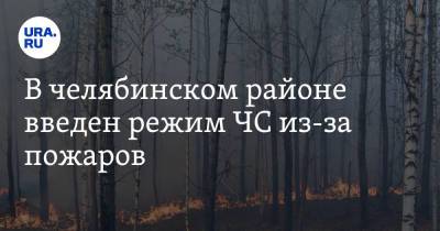 Алексей Текслер - В челябинском районе введен режим ЧС из-за пожаров. Губернатор готовится выехать на место - ura.news - Челябинская обл. - Челябинск - район Карталинский