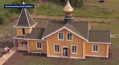 Георгий Победоносец - Двухэтажный храм достроили в чувашской деревне за три года - pg21.ru - Московская обл. - респ. Чувашия - Кострома