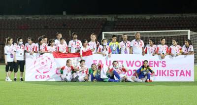 Женская юниорская сборная Таджикистана (U-17) – бронзовый призер чемпионата CAFA-2021 - dialog.tj - Узбекистан - Душанбе - Иран - Таджикистан - Афганистан
