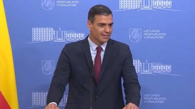 Гитанас Науседа - Педро Санчес - Премьер Испании не стал называть умышленной провокацией полет самолетов РФ у границ Литвы - piter.tv - Россия - Литва - Испания - Балтийское Море