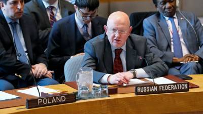 Василий Небензя - В Совбезе назревает столкновение с Россией по поводу поставок помощи в Сирию - golos-ameriki.ru - Норвегия - Россия - Сирия - Турция
