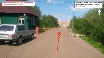 В Инте велогонщика остановил шлагбаум - komiinform.ru - респ. Коми