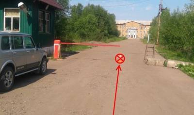В Инте путь электровелосипеду преградил шлагбаум - bnkomi.ru - респ. Коми