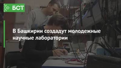 Александр Сидякин - В Башкирии создадут молодежные научные лаборатории - bash.news - Россия - Башкирия