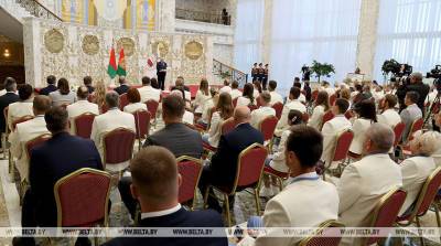 Александр Лукашенко - Лукашенко - олимпийцам: спортивные достижения - не только личный триумф - belta.by - Белоруссия - Минск