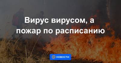 Вирус вирусом, а пожар по расписанию - news.mail.ru - Россия - Иркутская обл. - респ. Саха - респ.Бурятия