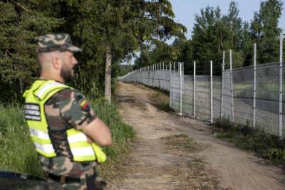 Гедрюс Мишутис - Литва начала возводить стену на границе с Белоруссией - news-front.info - Россия - Белоруссия - Литва