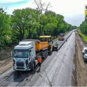 На Днепропетровщине заканчивается ремонт трассы М-04. Фото - reporter-ua.com - Украина - Днепропетровская обл.